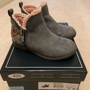 Dr. Scholl’s Kids Hayzel Gray Boot Toddler 8